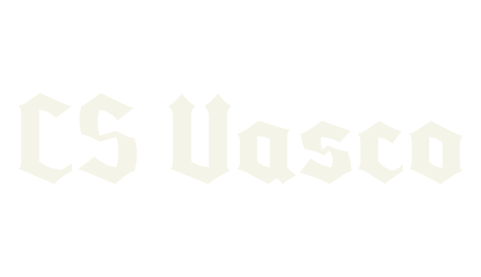 CS Vasco, letter font preview