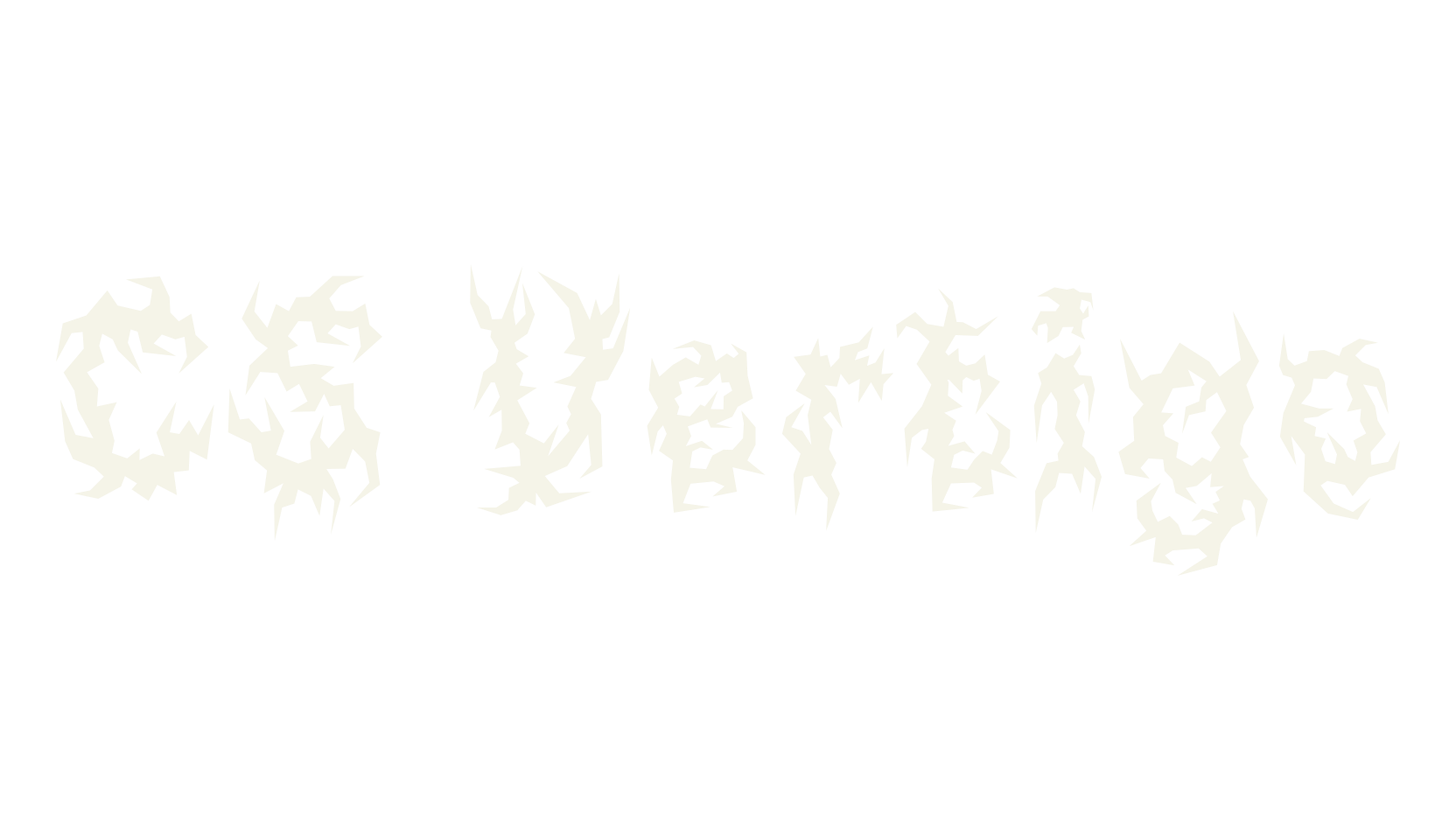 CS Vertigo, tattoo font preview