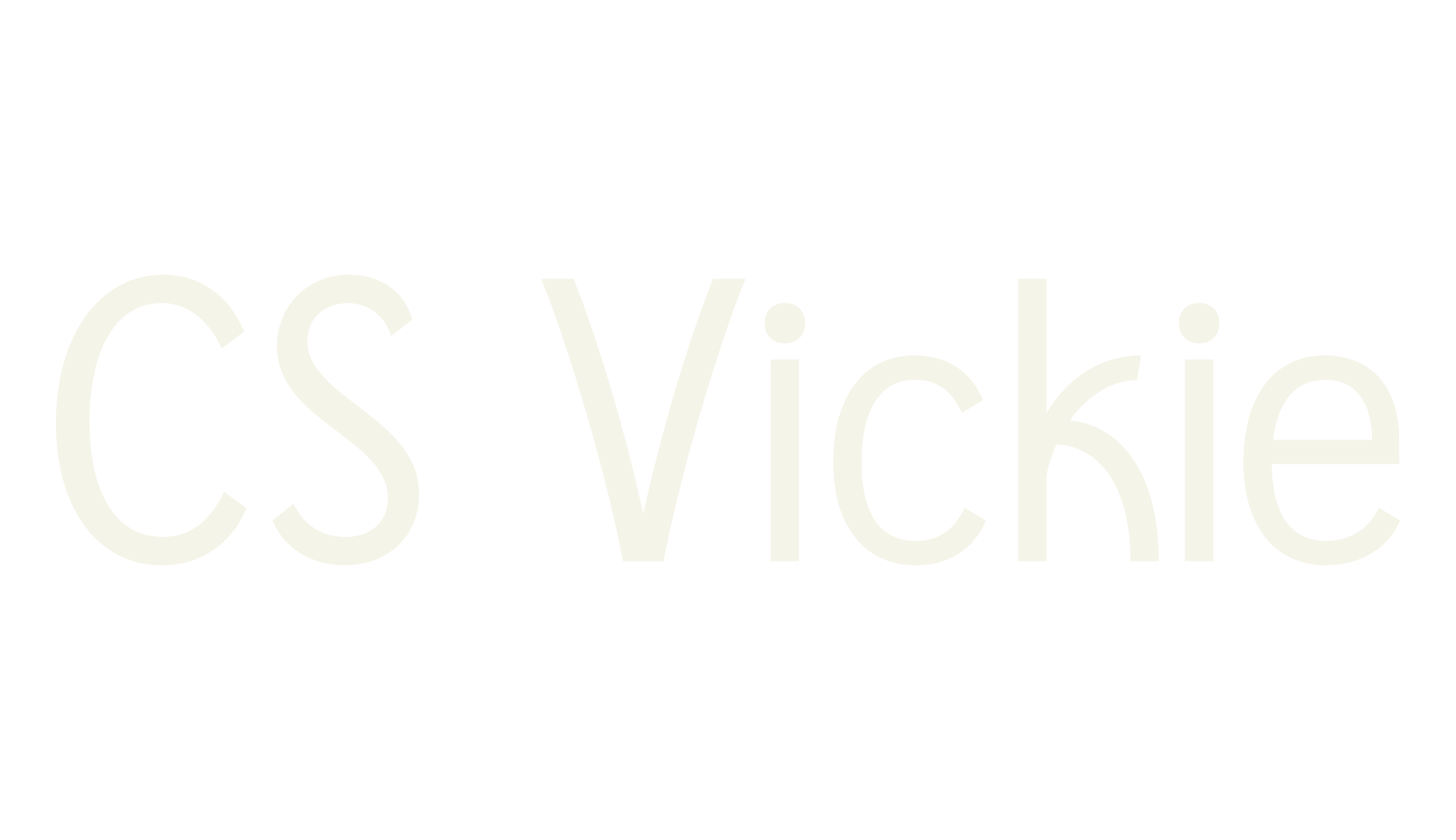 CS Vickie, display market font preview