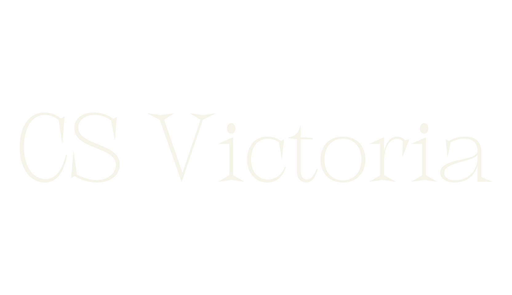CS Victoria, modern font preview