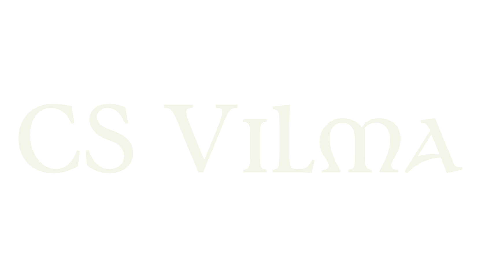 CS Vilma, uncial font preview