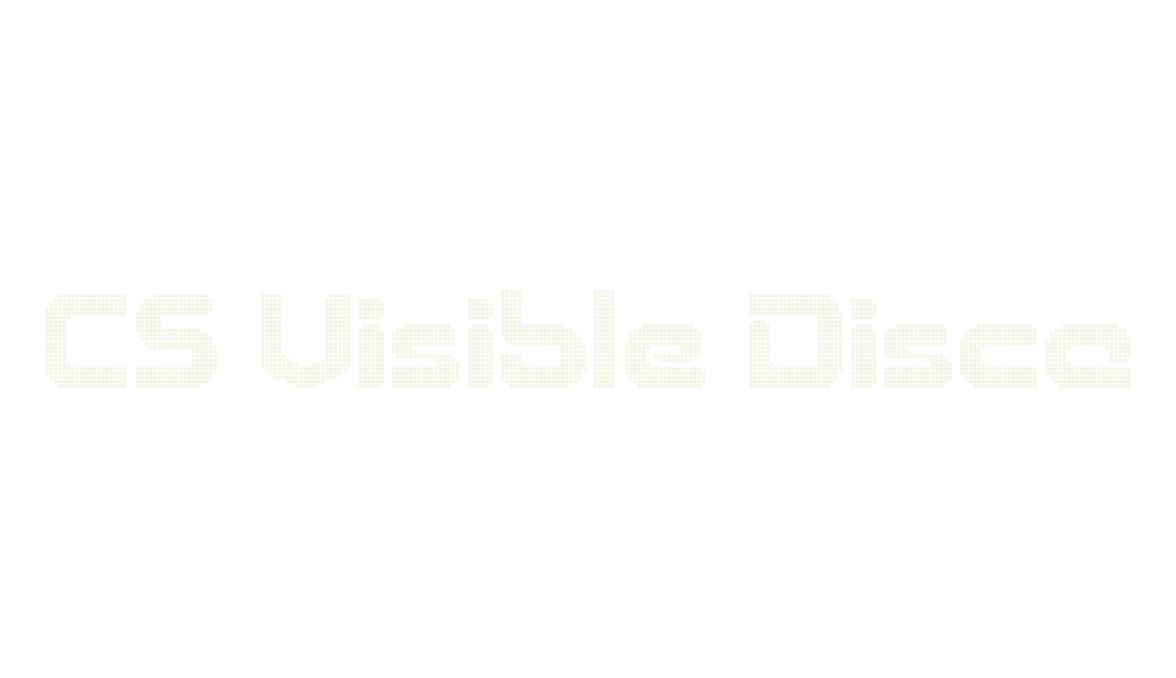 CS Visible Disco, display market font preview
