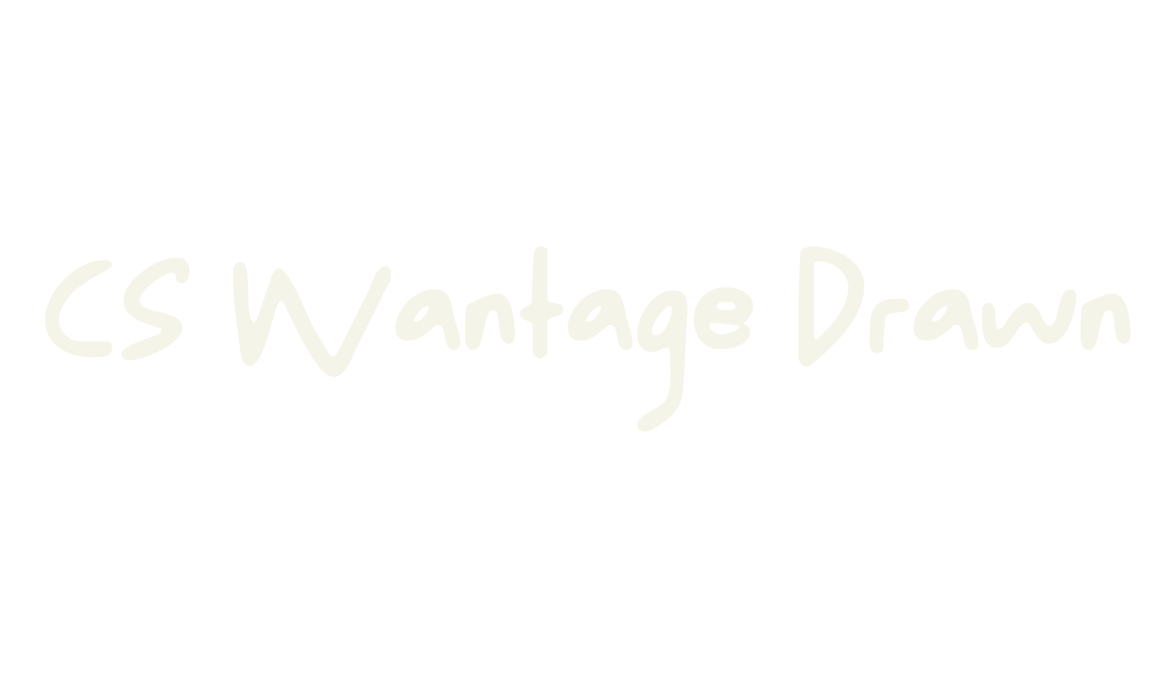 CS Wantage Drawn, display market font preview