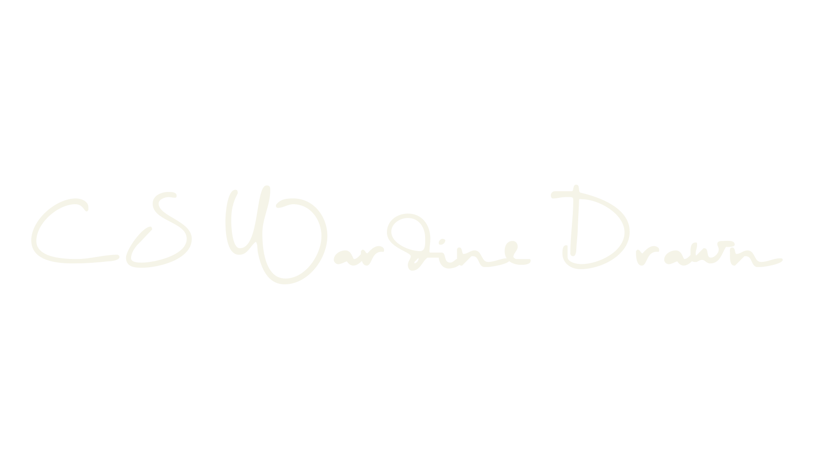 CS Wardine Drawn, fashion script font preview