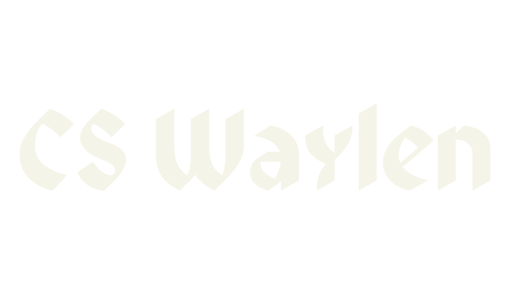 CS Waylen, bold font preview