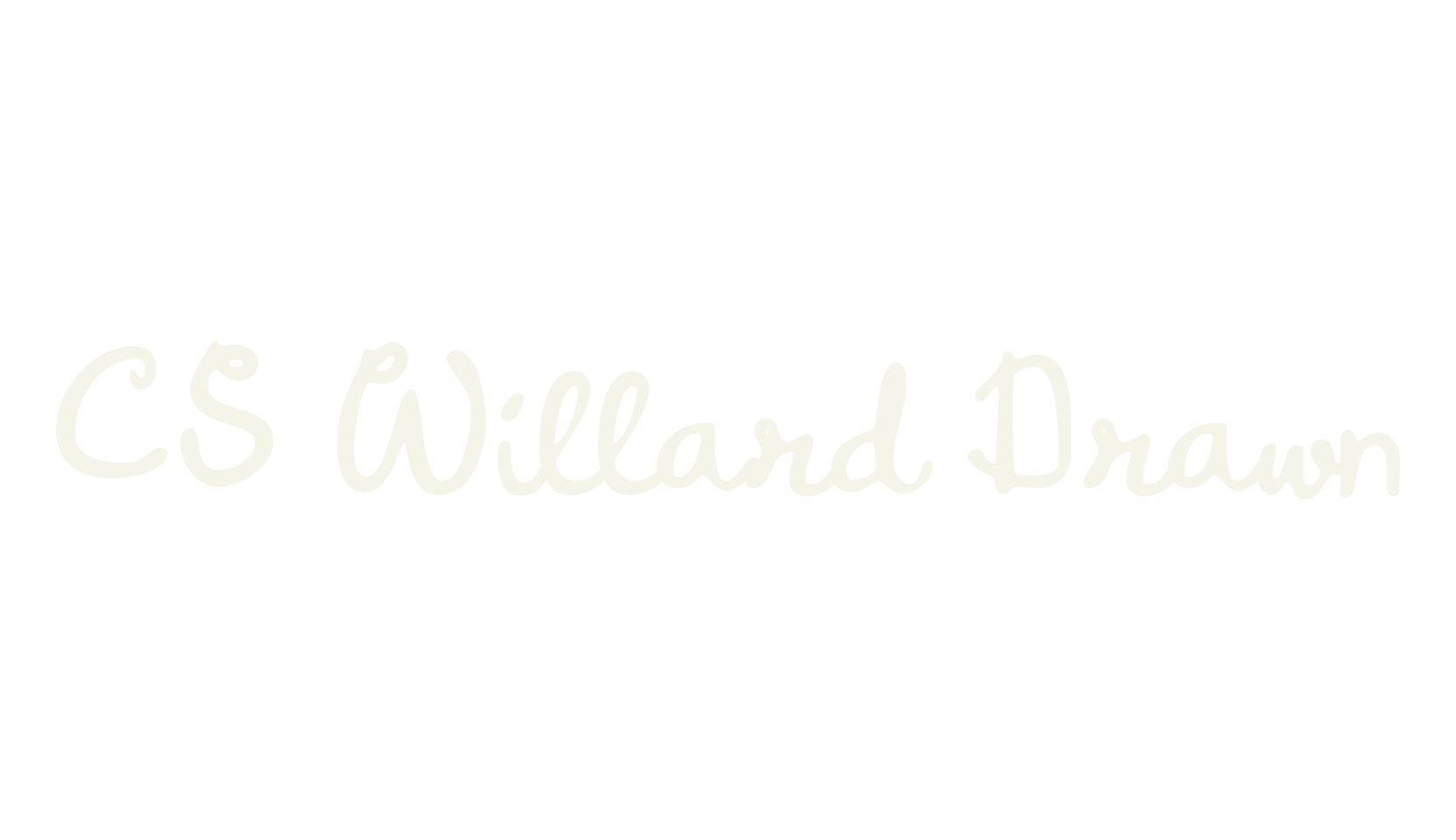CS Willard Drawn, fashion script font preview