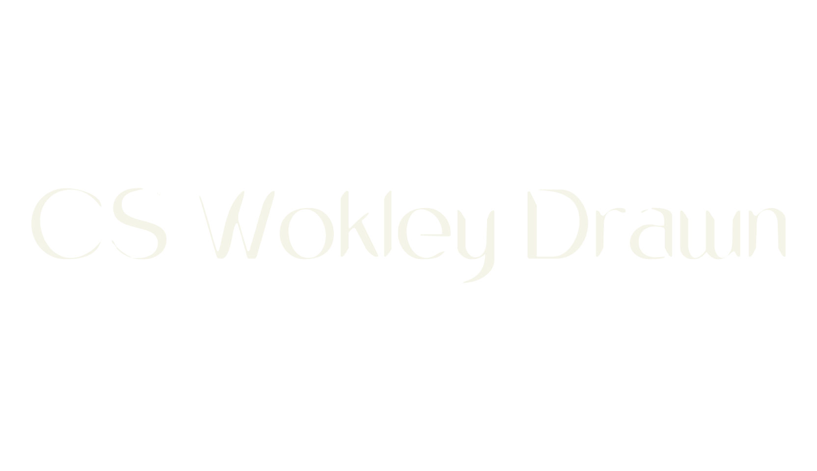 CS Wokley Drawn, display market font preview