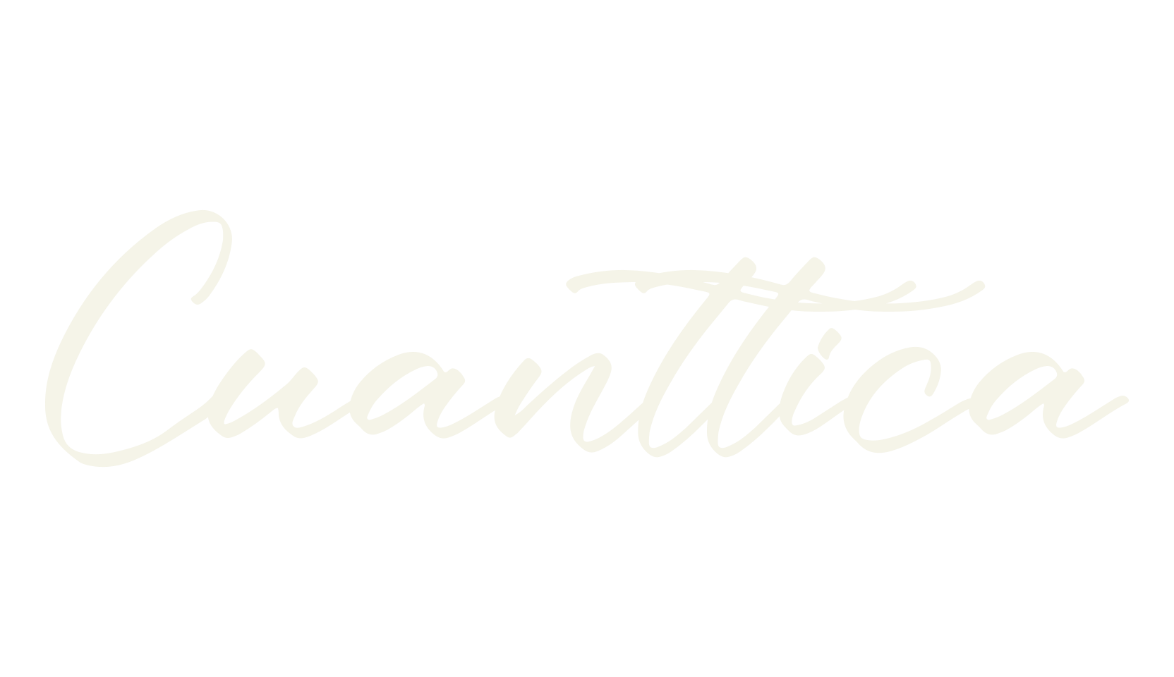Cuanttica, calligraphy font preview