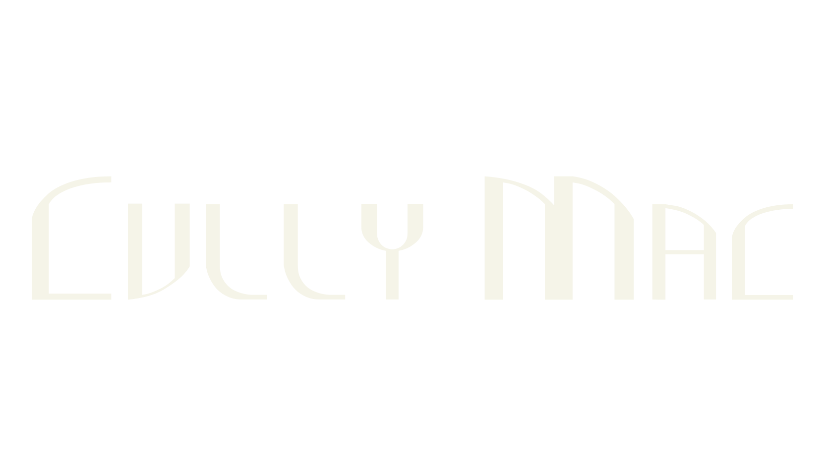 Cully Mac, masculine font preview