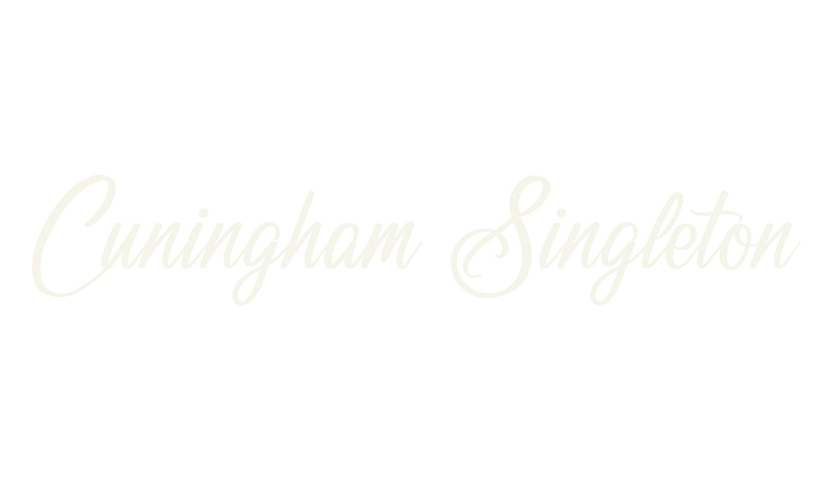 Cuningham Singleton, script font preview