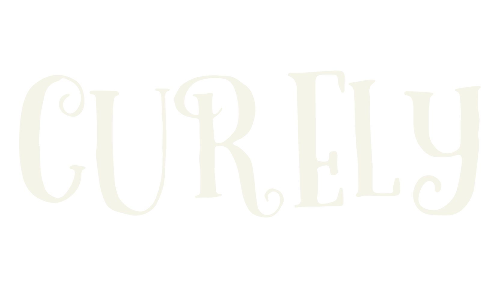 Curely, fashion script font preview