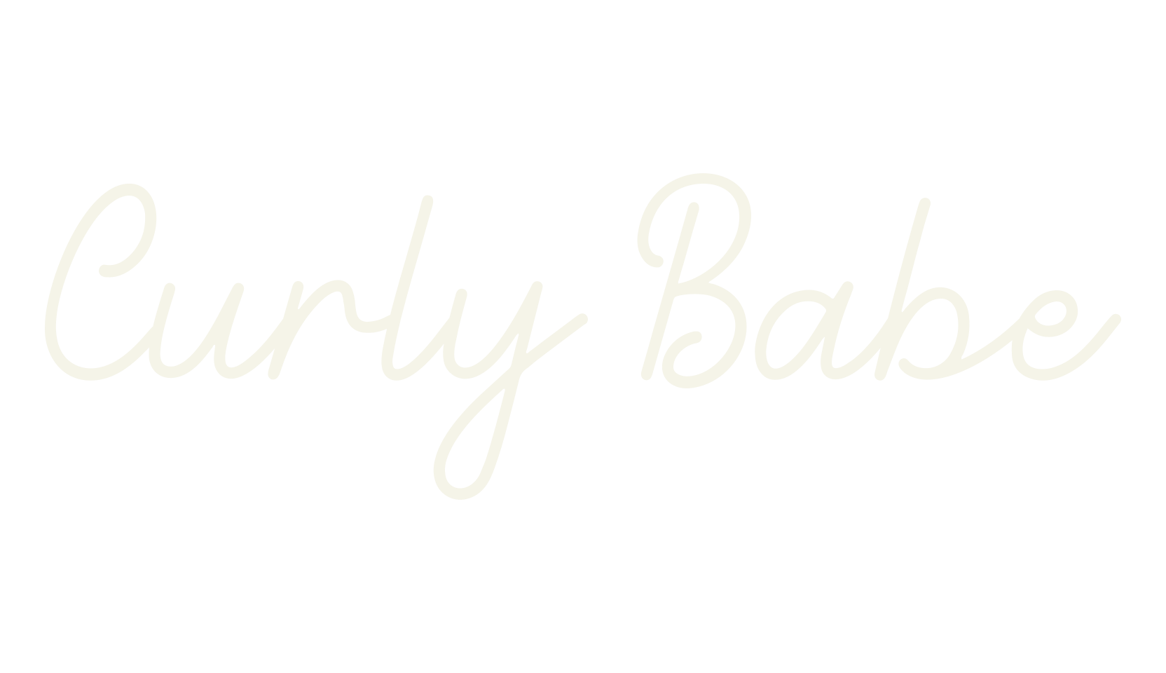 Curly Babe, fancy font preview