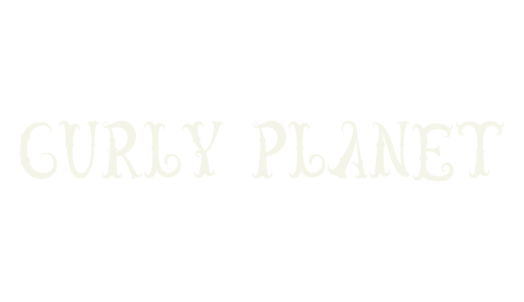 Curly Planet, calligraphy font preview