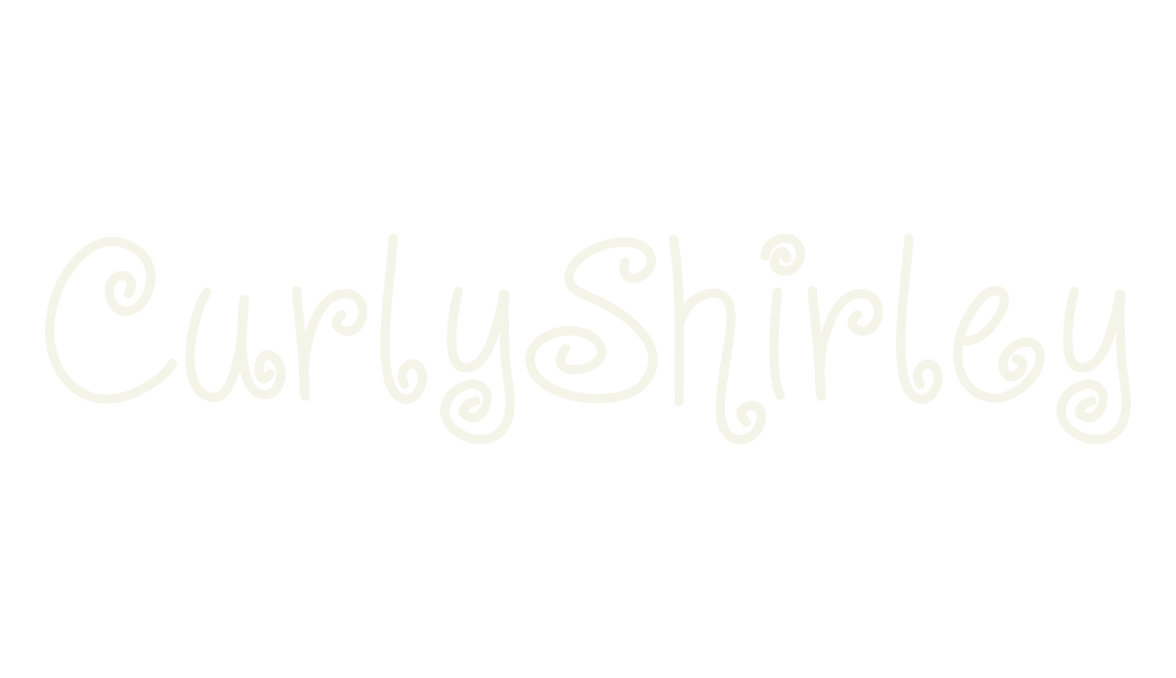 CurlyShirley, handwritten font preview