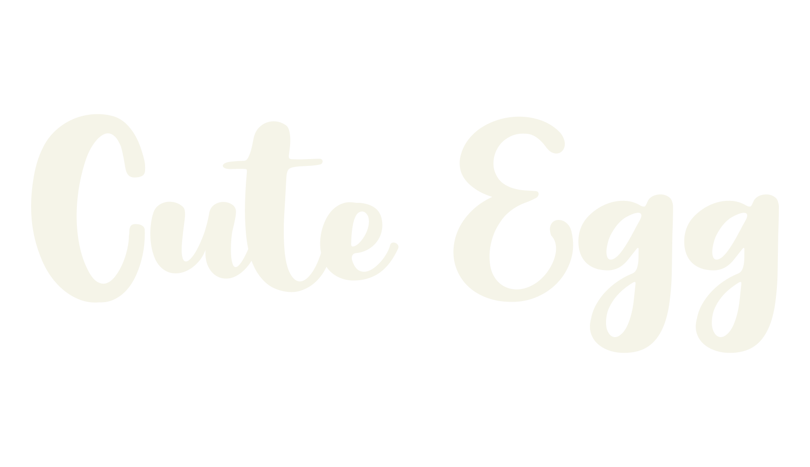 Cute Egg, fashion script font preview