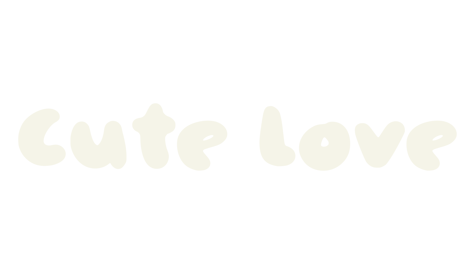 Cute Love, cool font preview