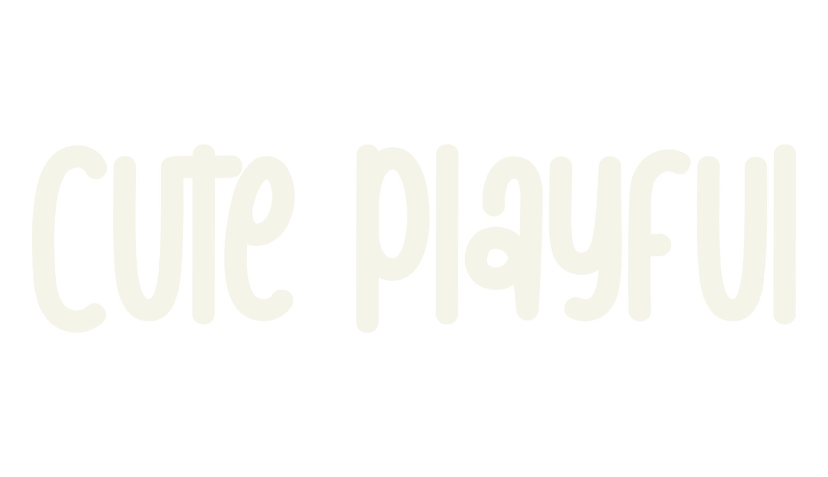 Cute Playful, cute font preview