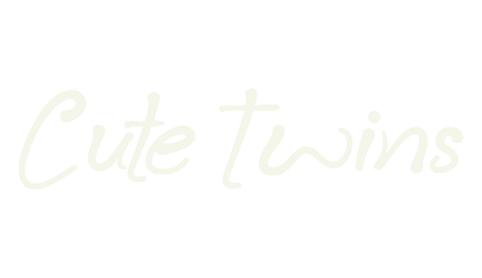 Cute Twins, old english font preview