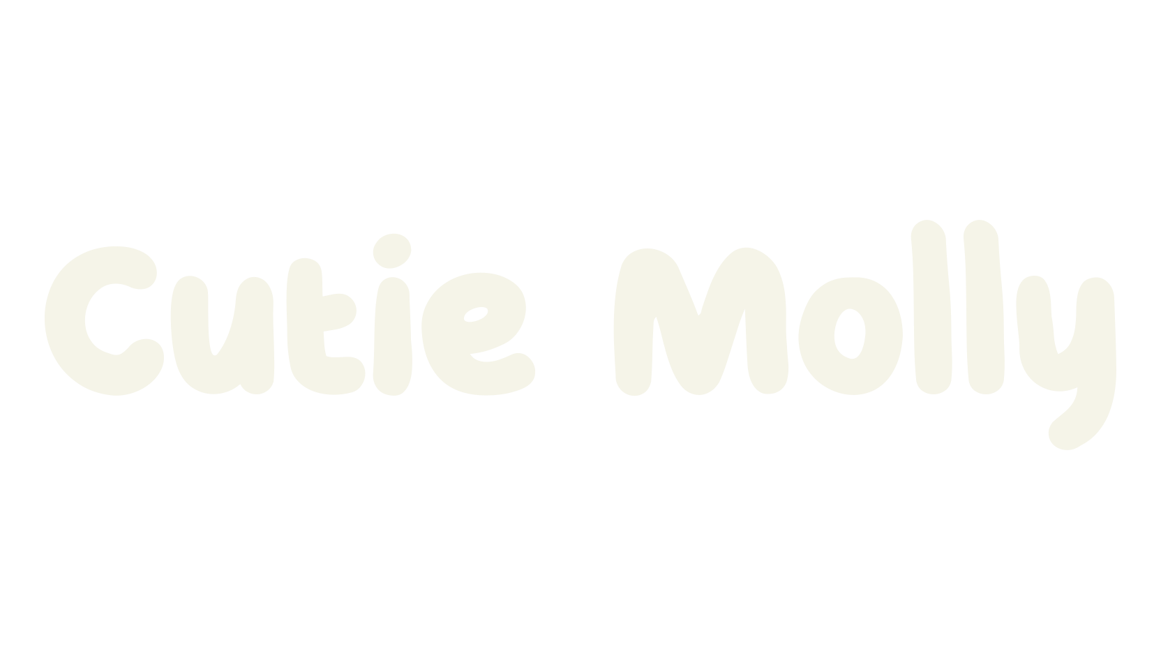 Cutie Molly, sans font preview