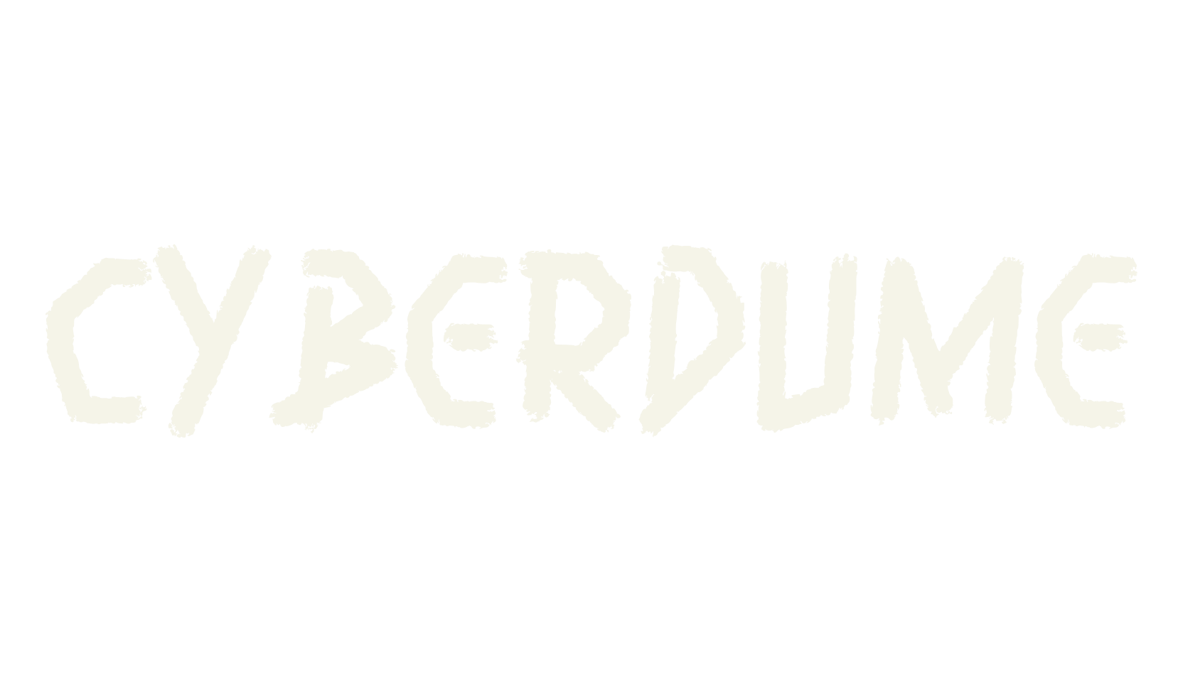 Cyberdume, cyberpunk font preview