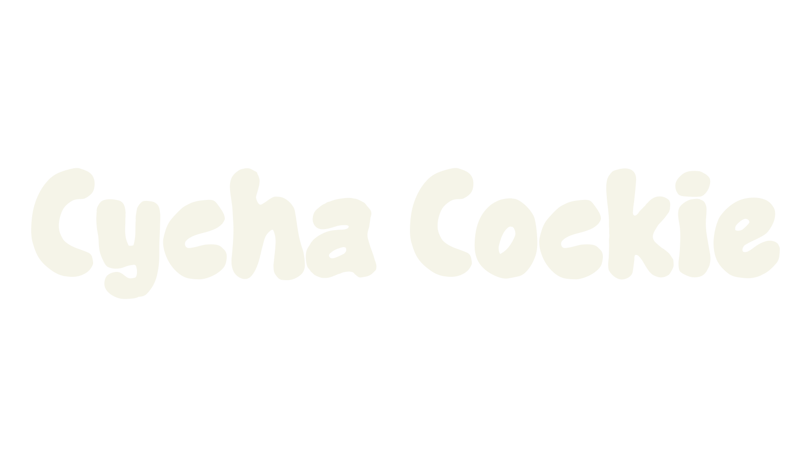 Cycha Cockie, handwriting font preview