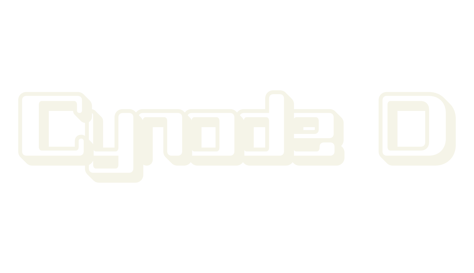 Cynode 3D, 3d font preview