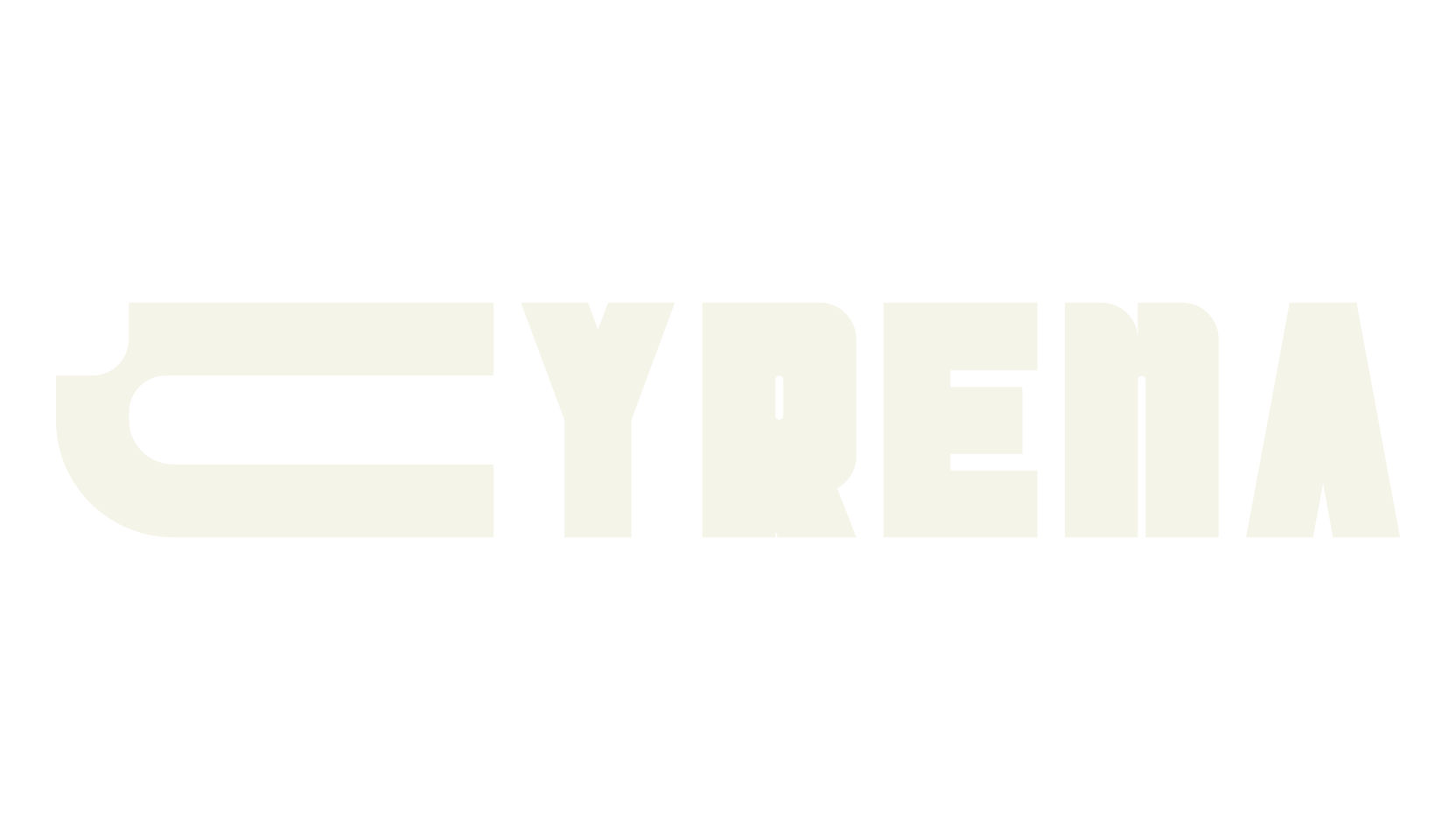 Cyrena, typewriter font preview