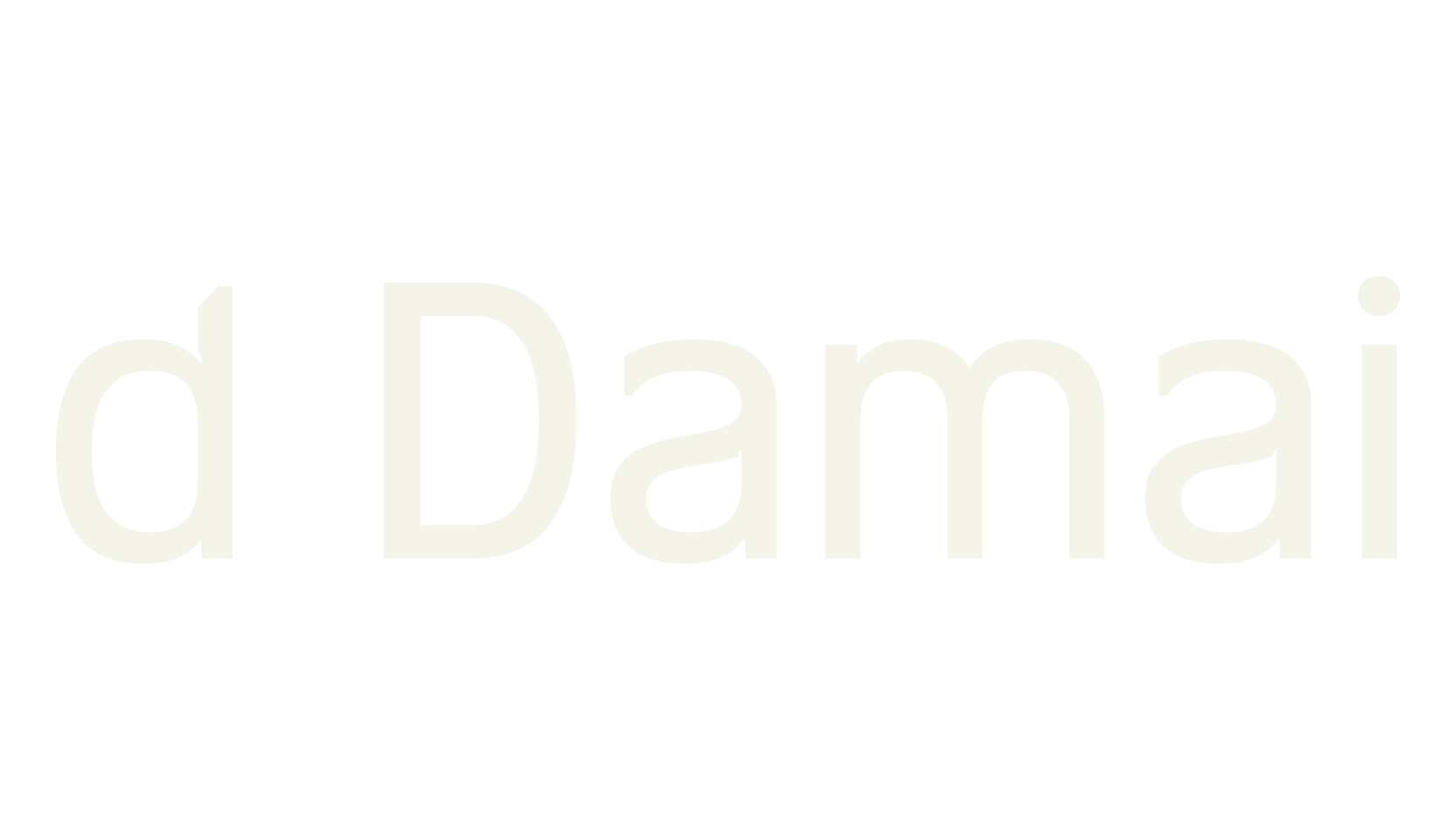 d Damai, basic font preview