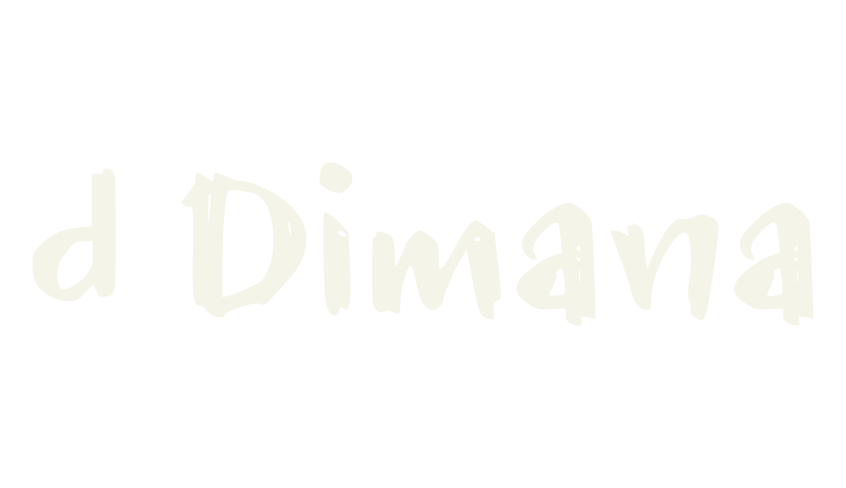 d Dimana, sketch font preview
