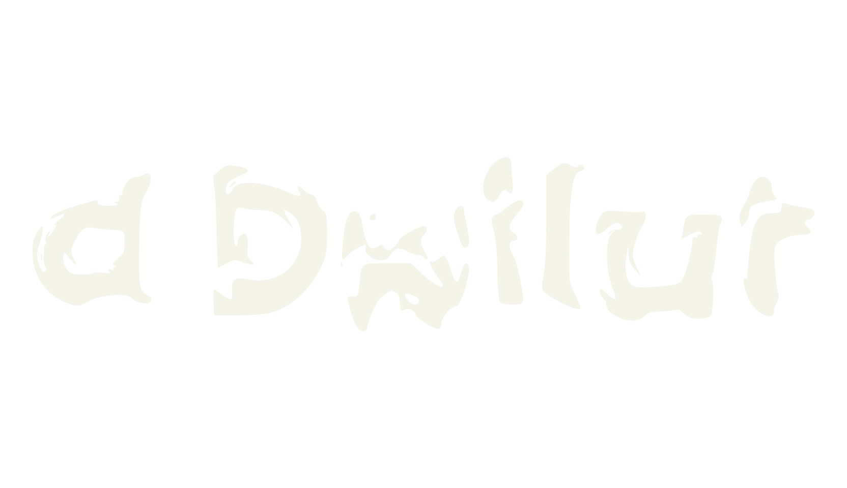 d Dwilut, wet font preview
