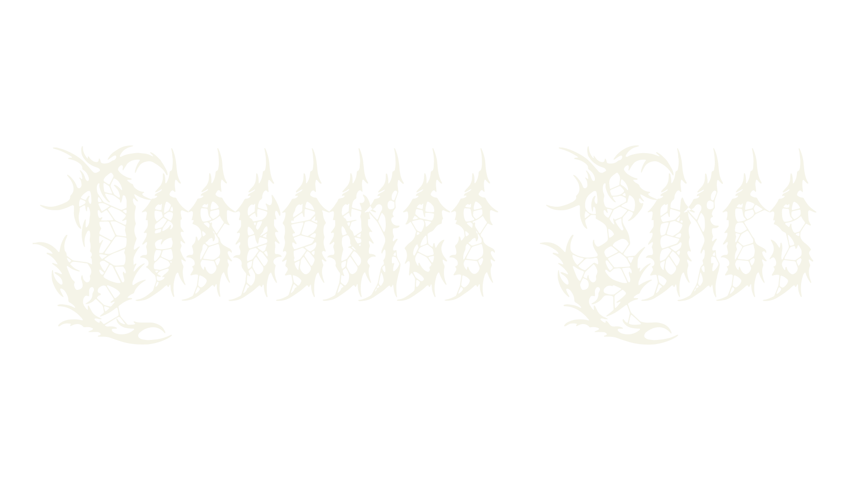 Daemonize Evils, metal font preview
