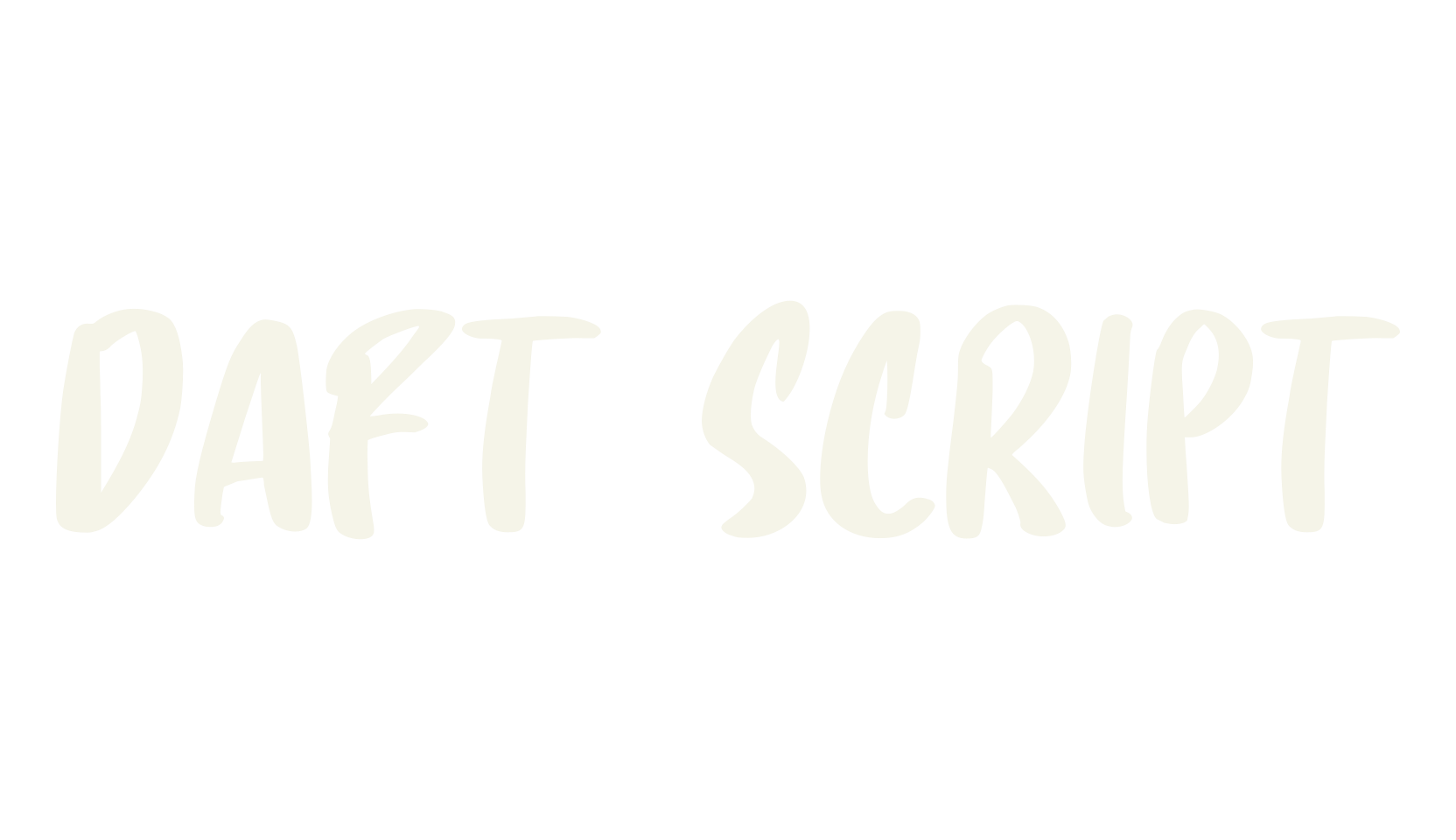 Daft Script, fashion script font preview