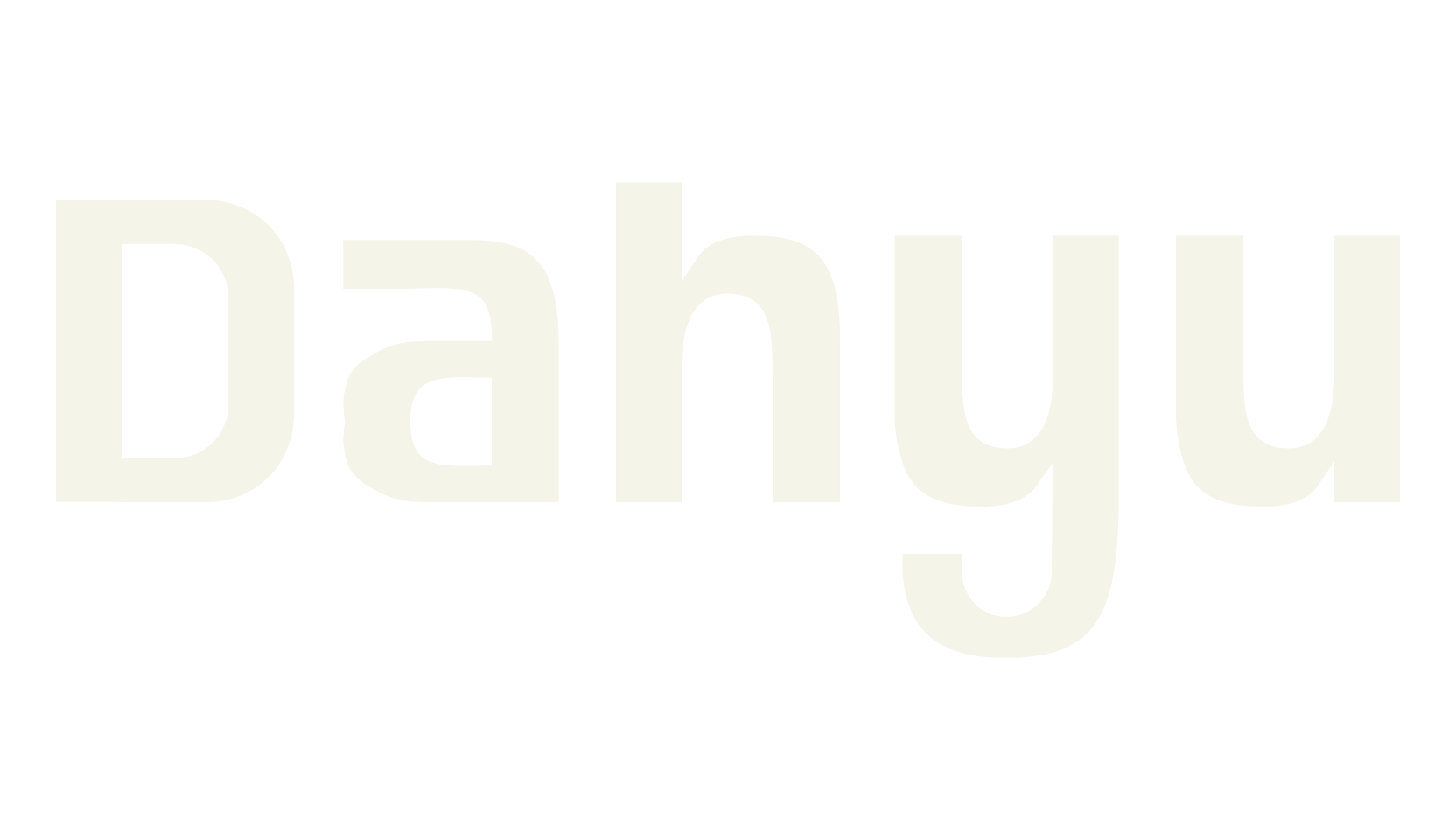Dahyu, sans serif font preview