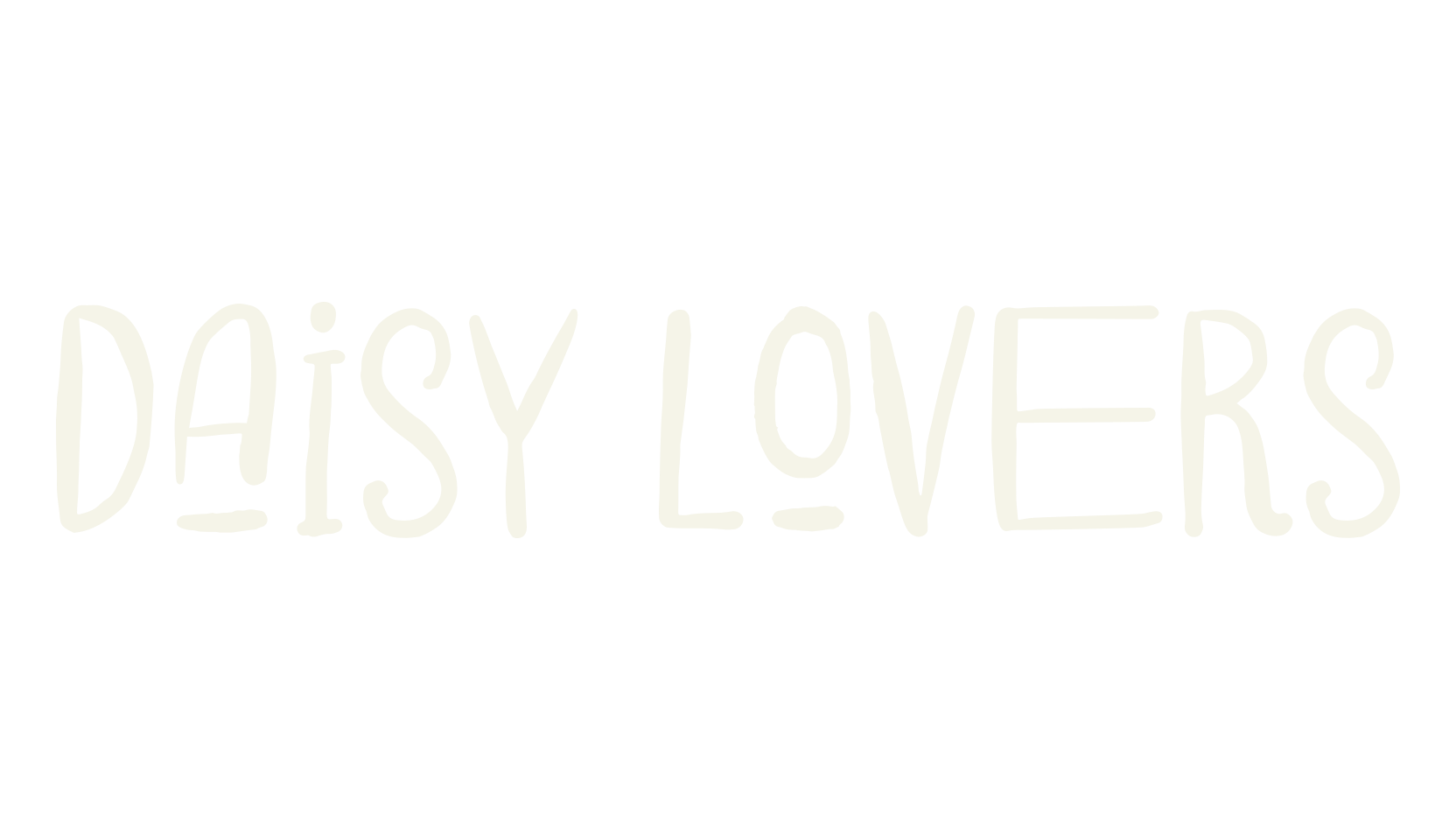 Daisy Lovers, sans serif font preview
