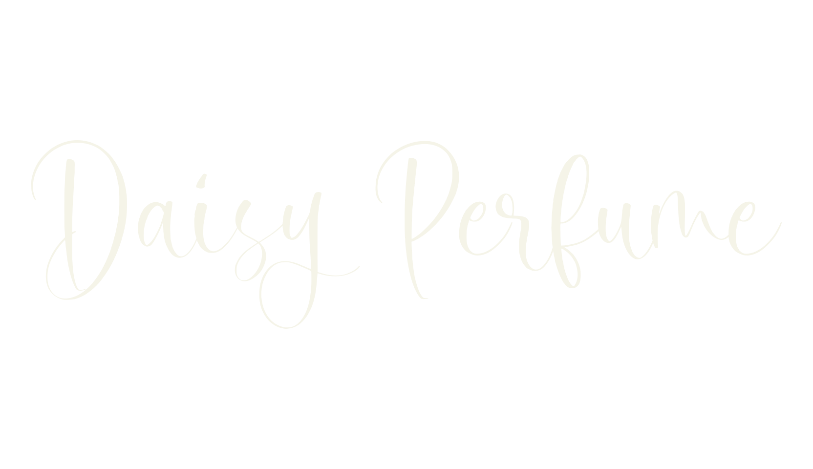 Daisy Perfume, fashion script font preview