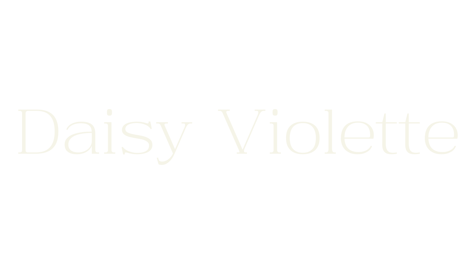 Daisy Violette, sans font preview
