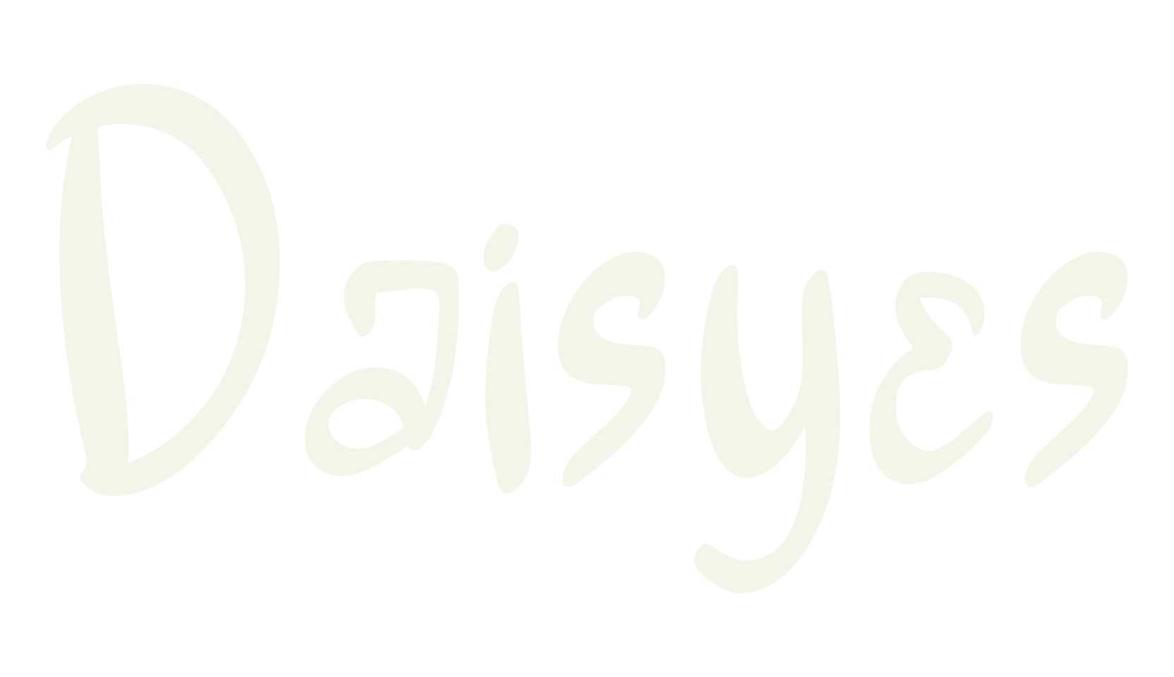 Daisyes, 1990s font preview