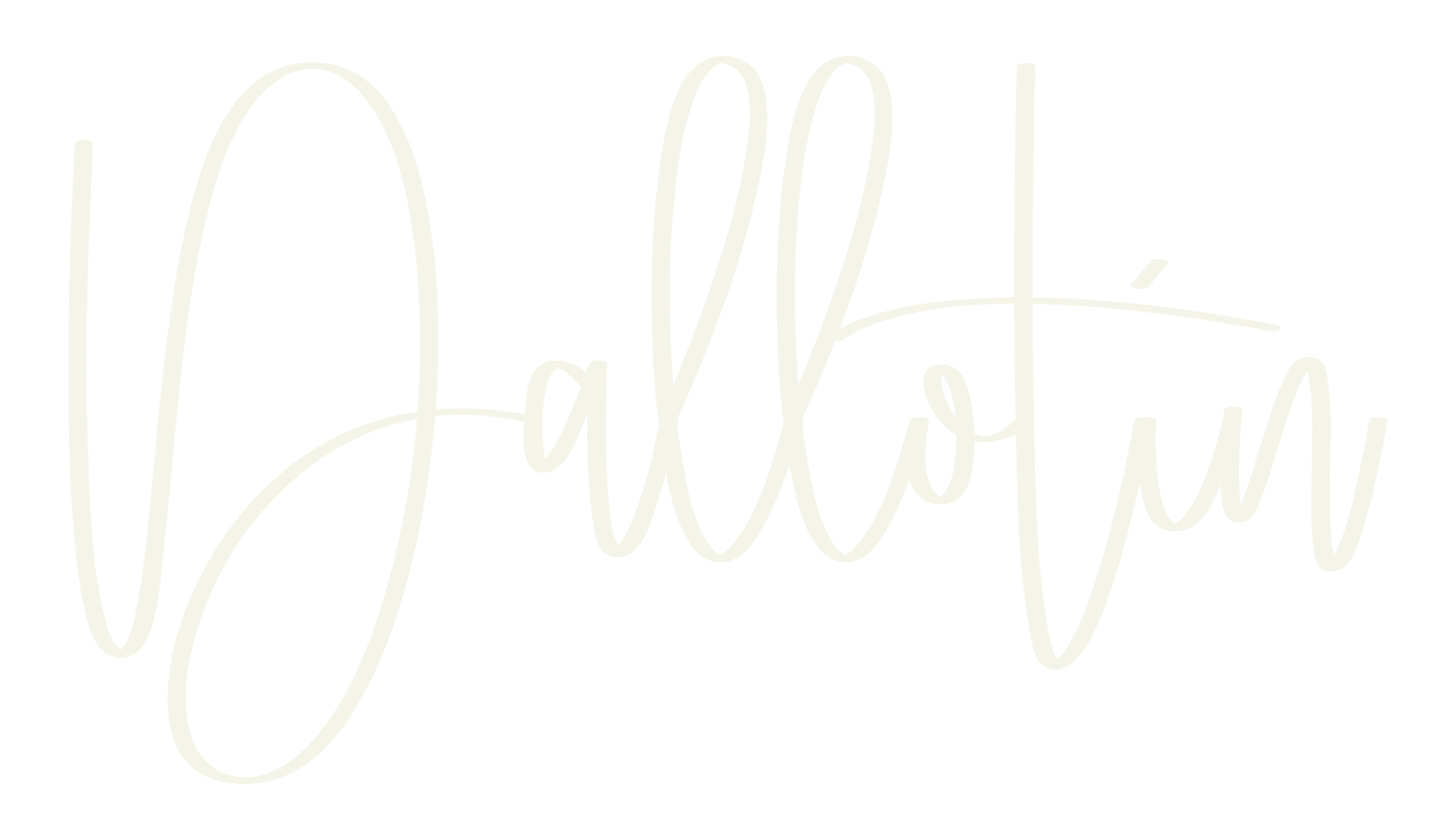 Dallotin, cursive font preview