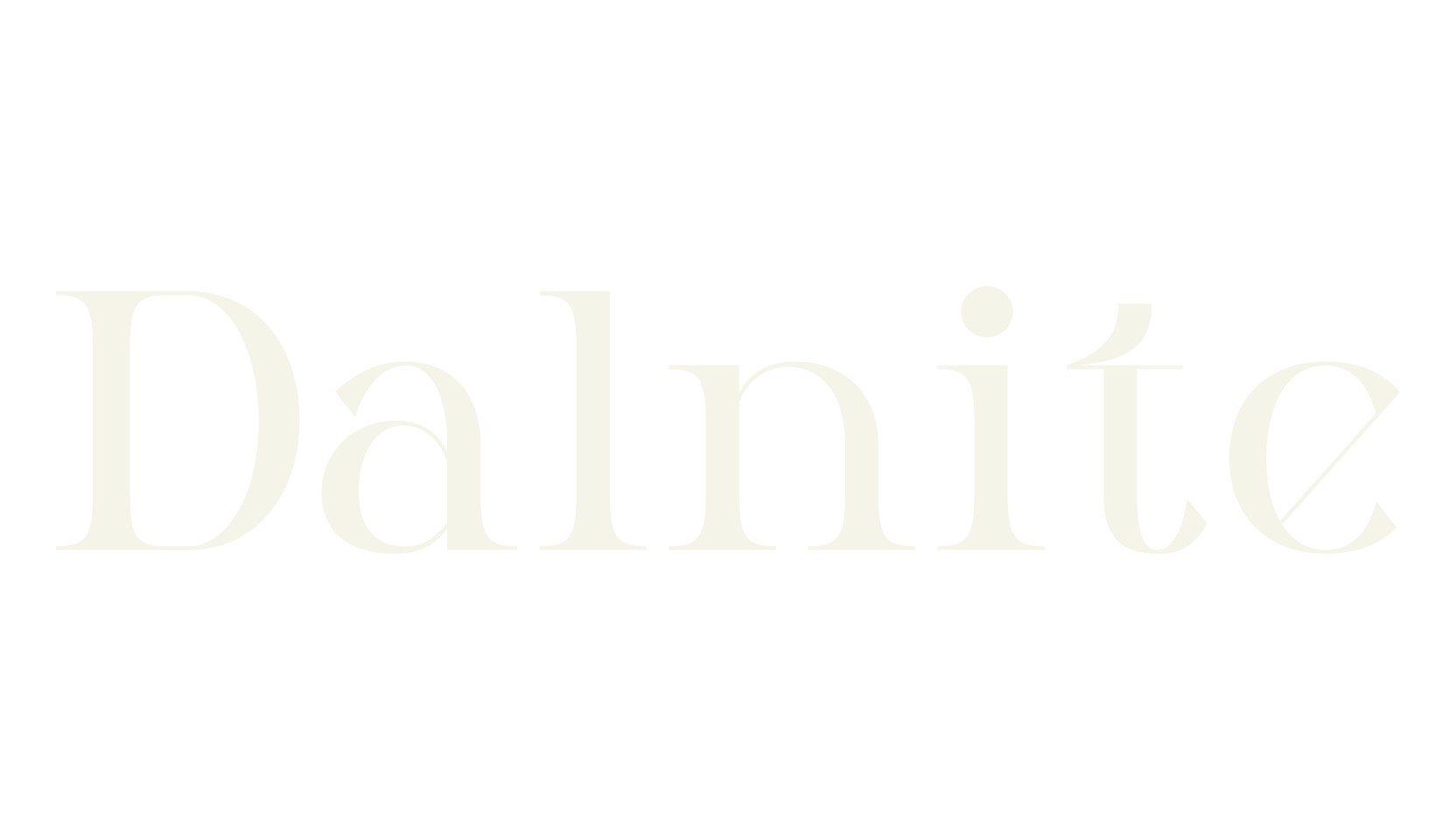 Dalnite, serif font preview