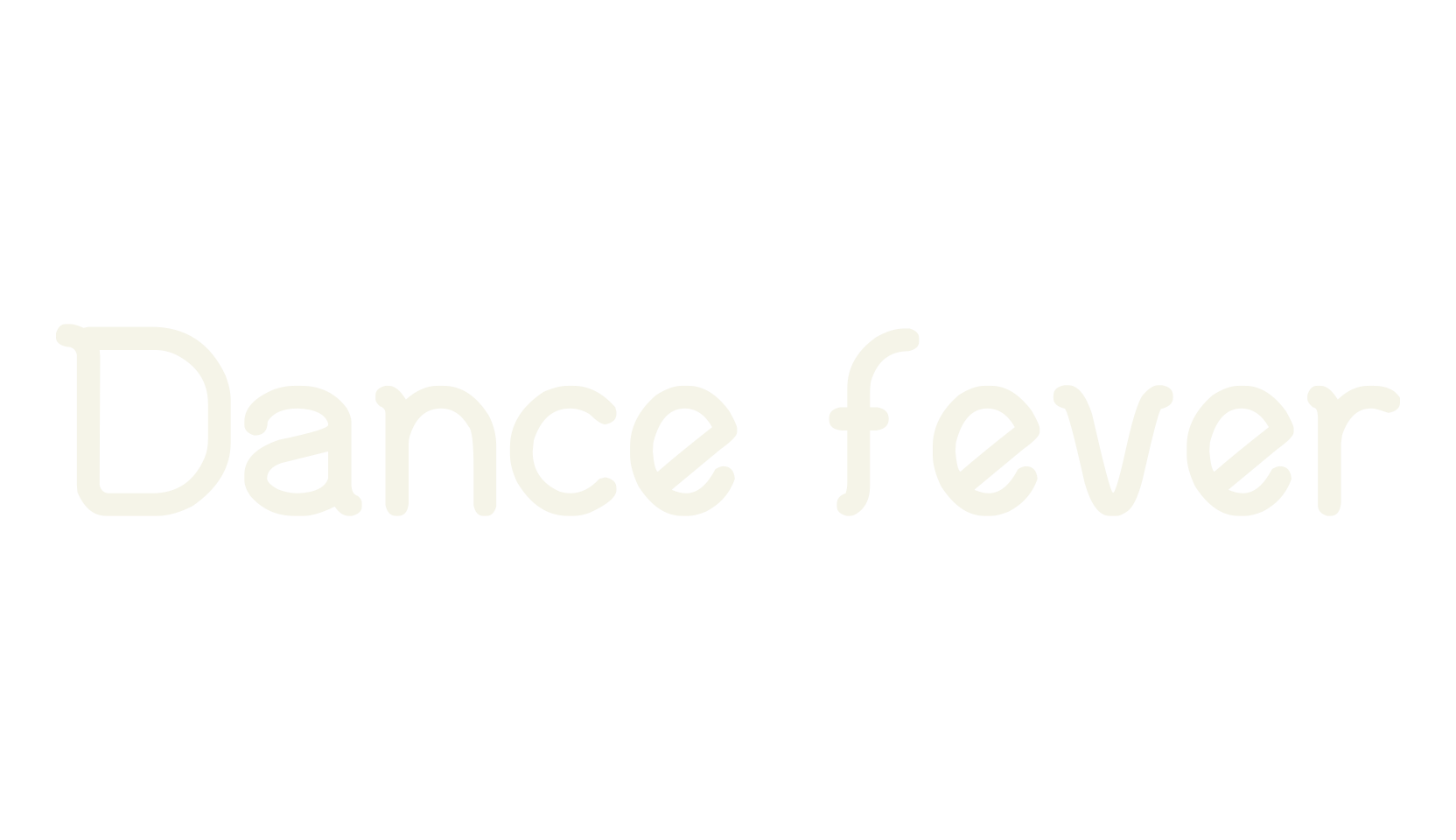 Dance fever, display market font preview