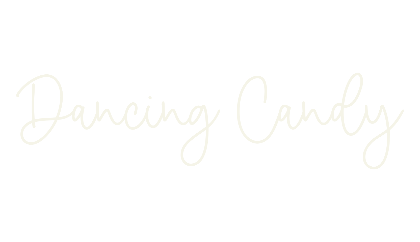 Dancing Candy, fashion sign font preview