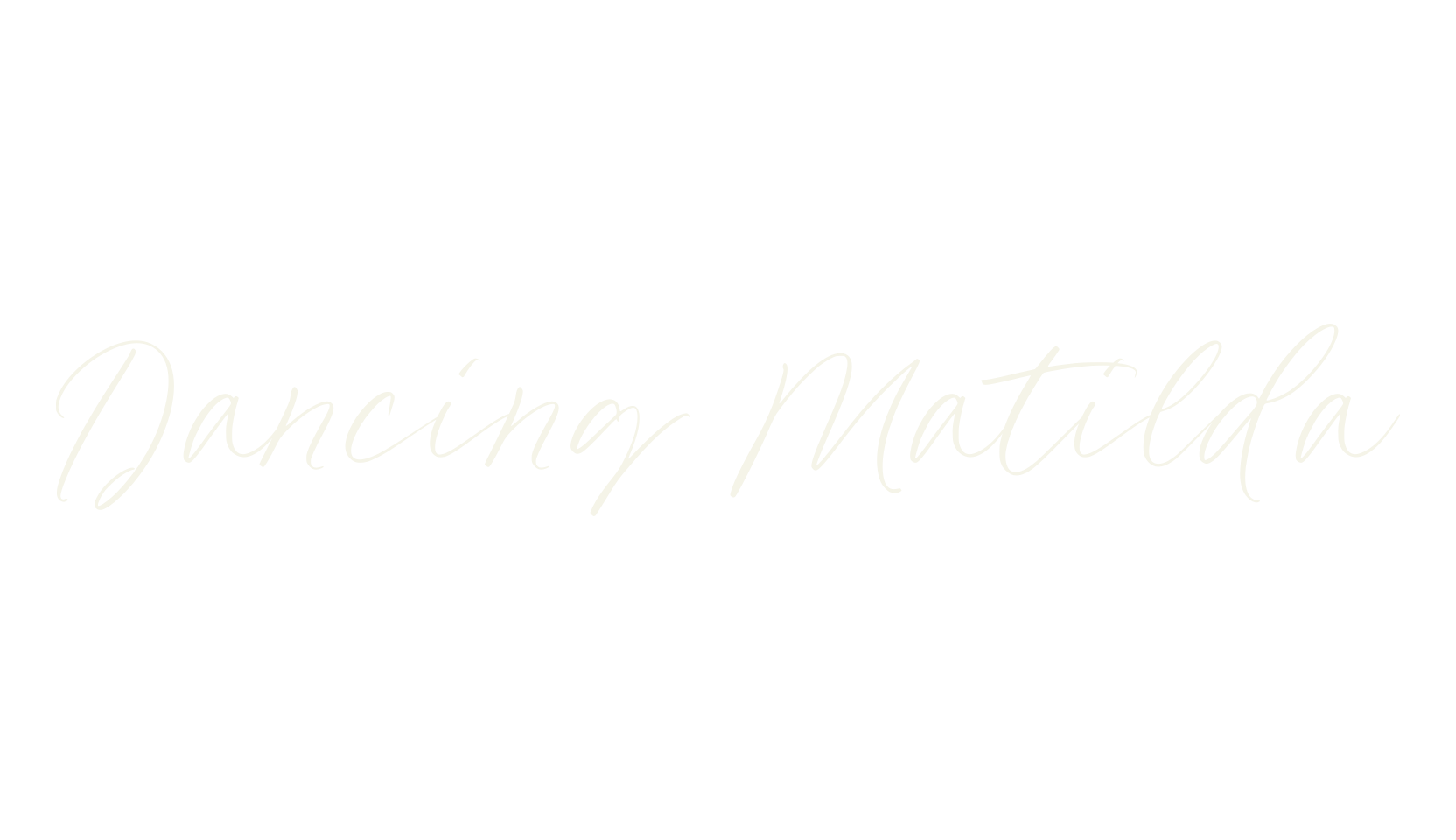 Dancing Matilda, fashion script font preview
