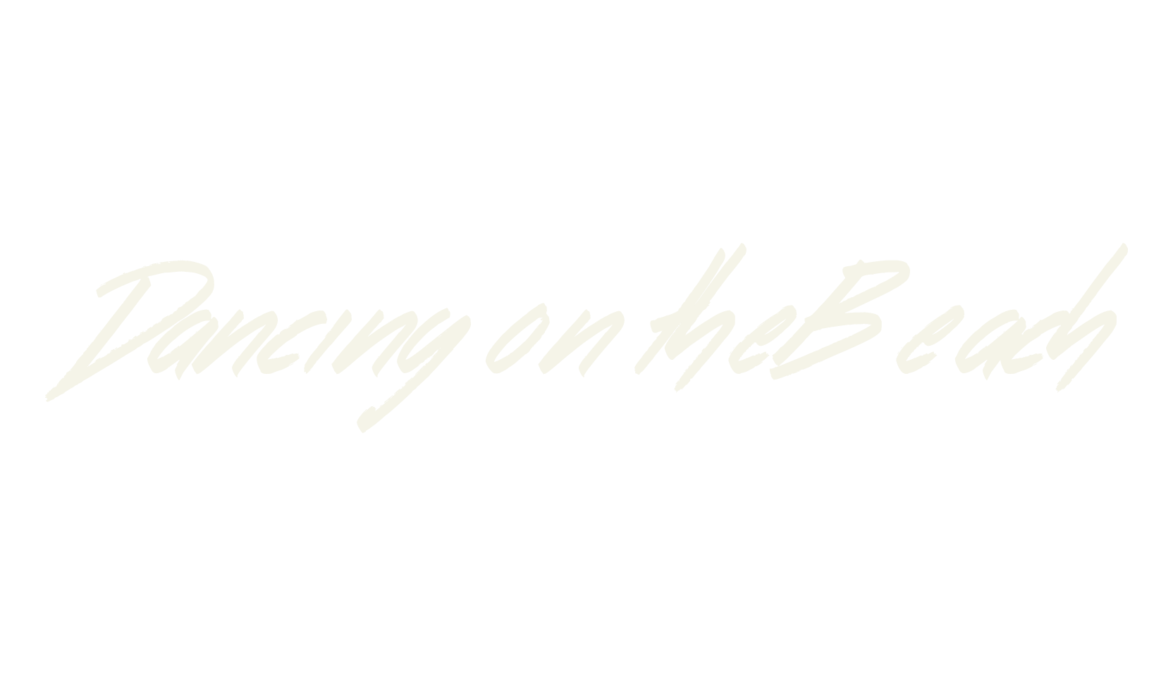 Dancing on the Beach, fashion script font preview