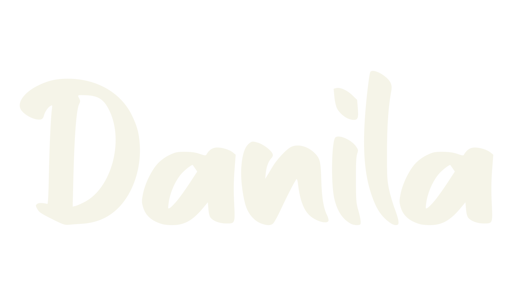 Danila, modern font preview