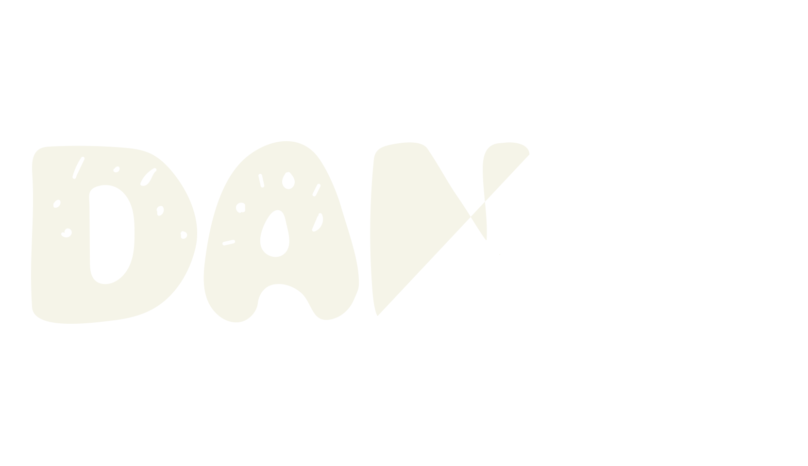 DANKI, fancy font preview