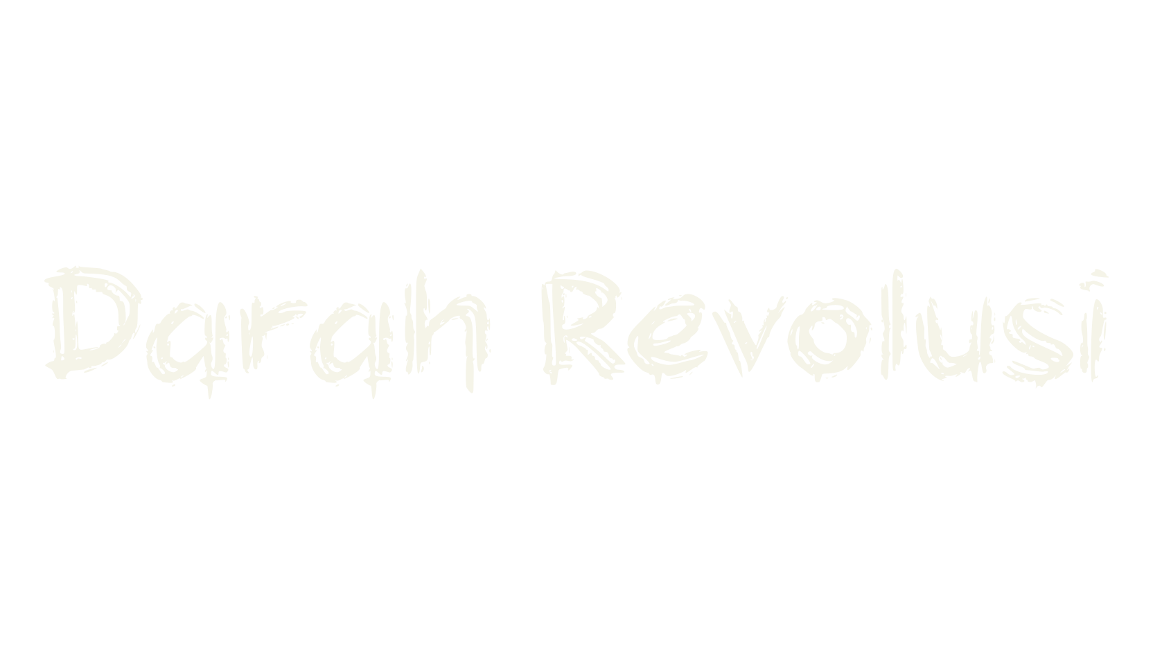 Darah Revolusi, blood font preview