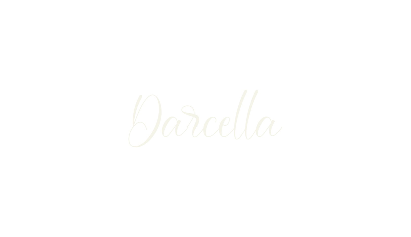 Darcella, calligraphy font preview