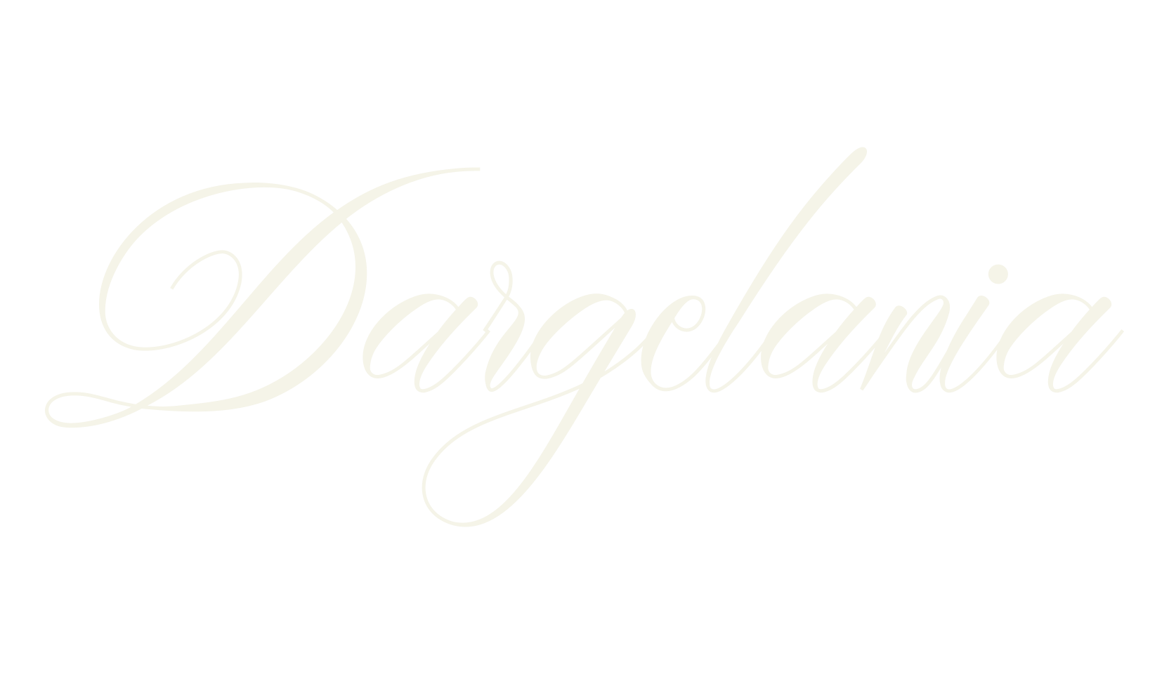 Dargelania, calligraphy font preview