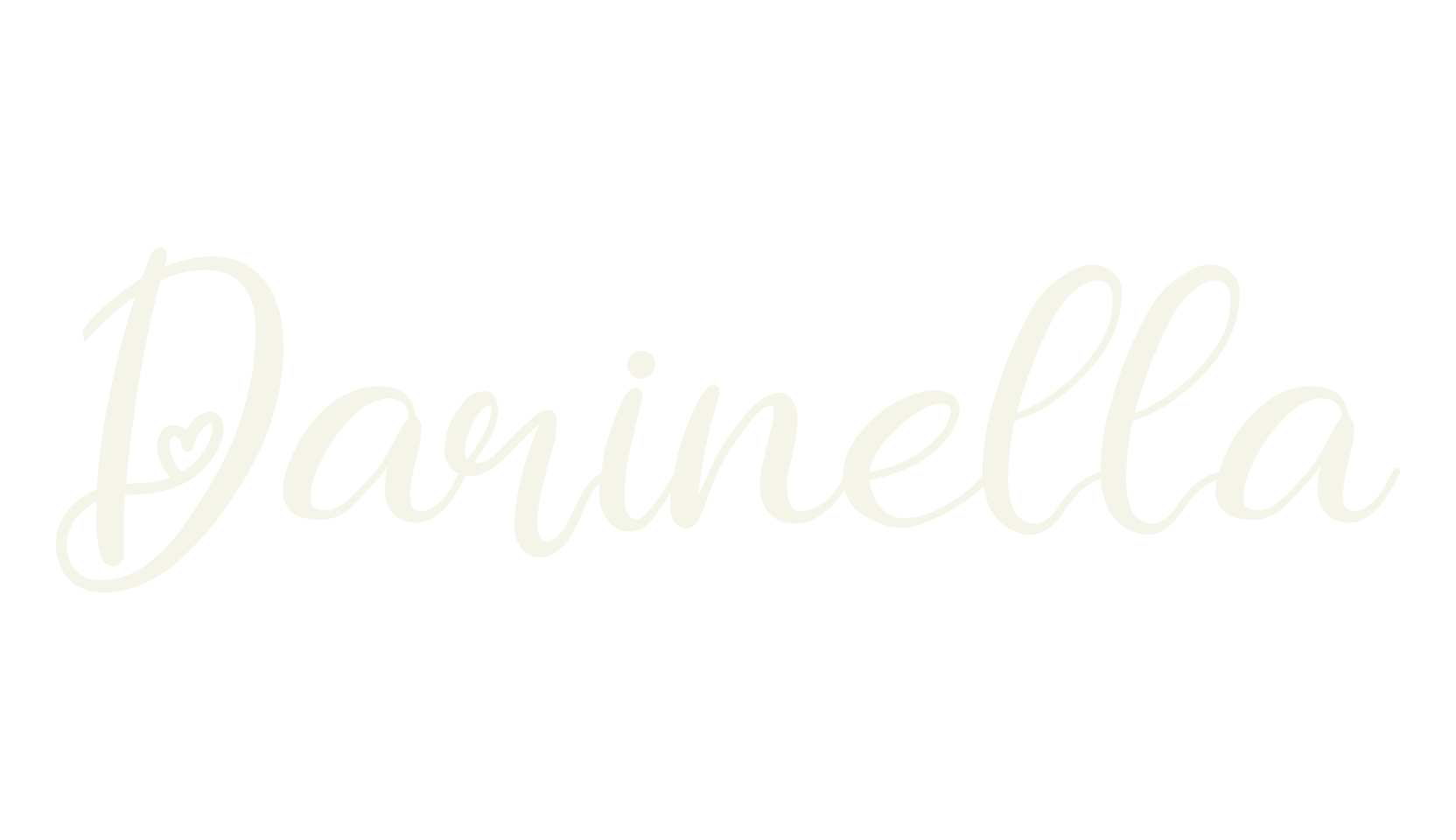 Darinella, script font preview