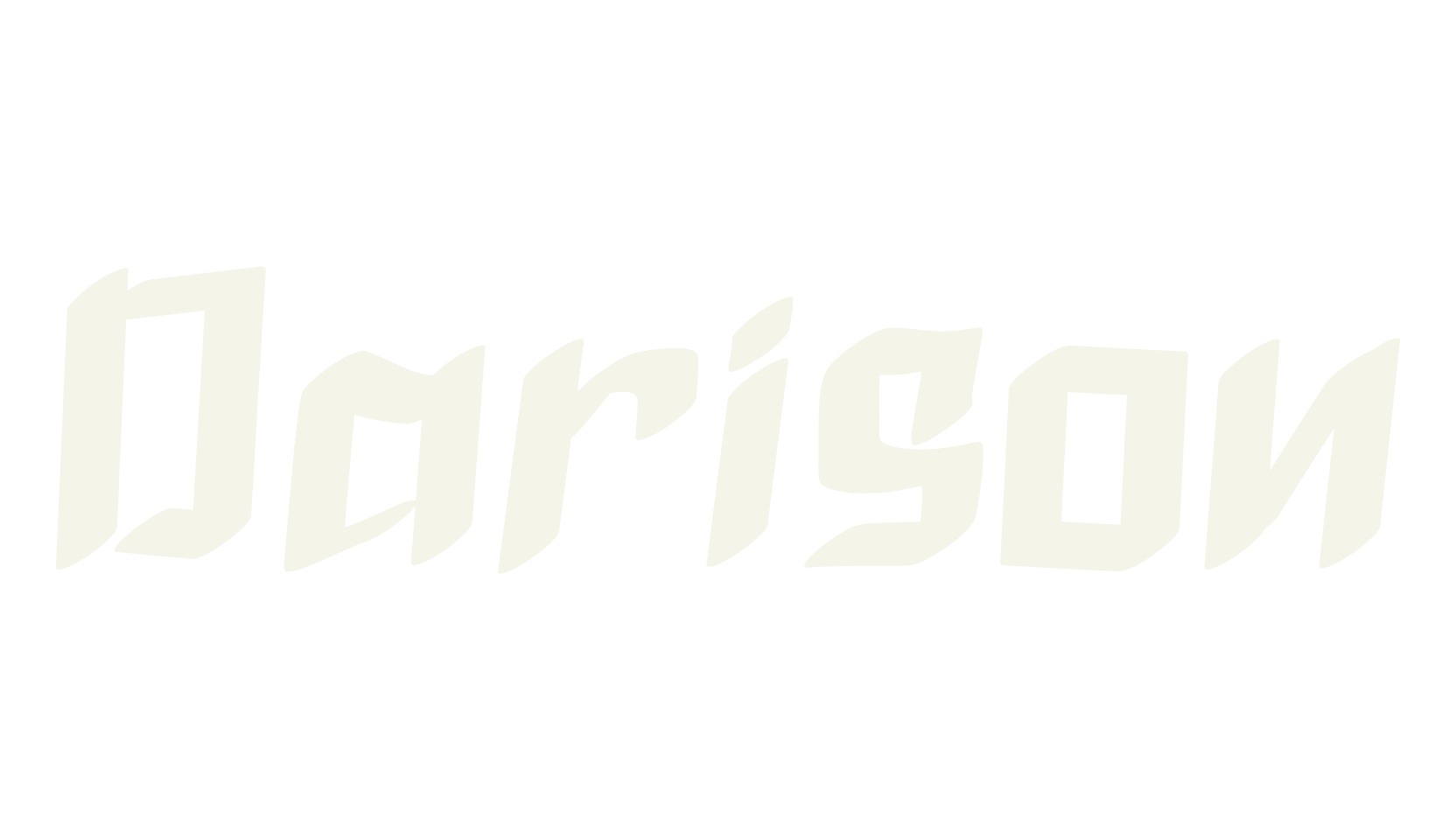 Darison, blackletter font preview